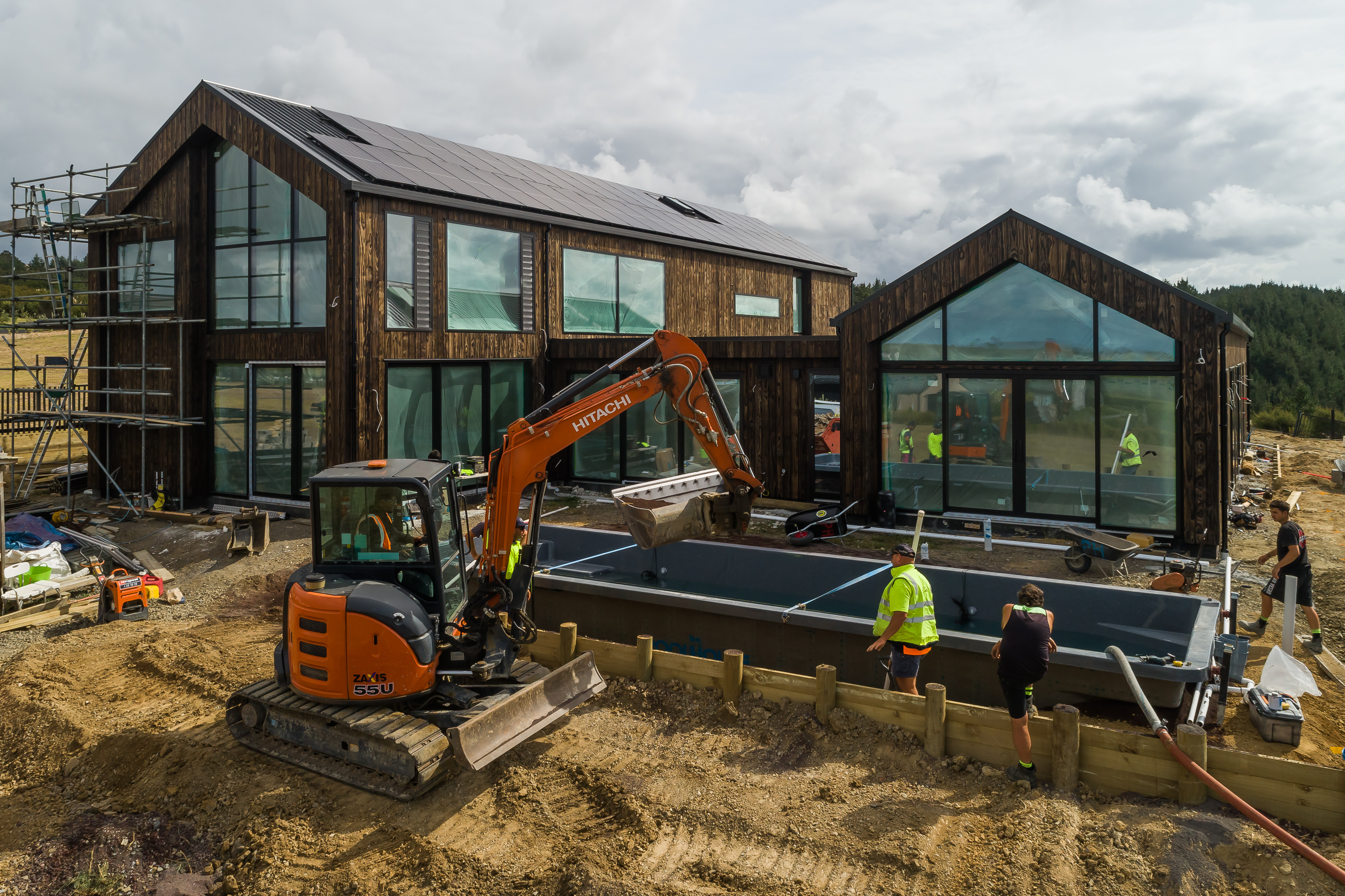 ASC Homes construction project in progress